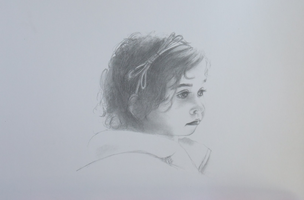 Drawings collection preview featuring graphite sketches